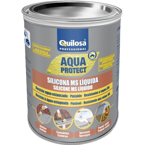 Membrana Líquida Quilosa MS AquaProtect 1kg Blanco