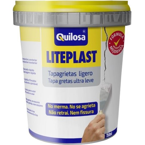 Reparador de Fisuras Quilosa LitePlast 750ml Blanco