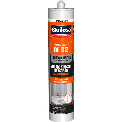 Silicona Quilosa Orbasil N32 Neutra 300ml Transparente