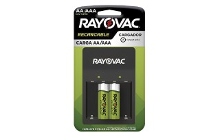 Cargador de Pilas Recargables Rayovac AA y AAA Cargador de Pilas Recargables Rayovac AA y AAA