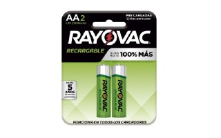 Pilas Recargables Rayovac AA 1350mAh x2u Pilas Recargables Rayovac AA 1350mAh x2u