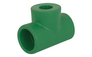 Tee de Reduccion Central RedEco TR40250 40x25mm 5u Tee de Reduccion Central RedEco TR40250 40x25mm 5u