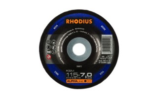 Disco de Desbaste Rhodius KSM 115mm x 7mm Disco de Desbaste Rhodius KSM 115mm x 7mm