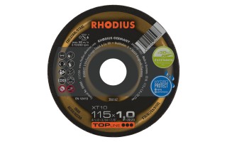 Disco de Corte Acero Inox. Rhodius XT10 115mm x 1mm Disco de Corte Acero Inox. Rhodius XT10 115mm x 1mm