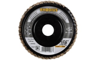 Disco Flap Aluminio Rhodius LGA ALU 115mm G40 Disco Flap Aluminio Rhodius LGA ALU 115mm G40