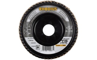 Disco Flap Aluminio Rhodius LGA ALU 115mm G60 Disco Flap Aluminio Rhodius LGA ALU 115mm G60