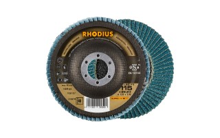 Disco Flap Acero Inox. Rhodius LSZ F3 115mm G40 Disco Flap Acero Inox. Rhodius LSZ F3 115mm G40