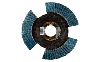 Disco Flap Acero Inox. Rhodius Vision Pro 115mm G40 Disco Flap Acero Inox. Rhodius Vision Pro 115mm G40