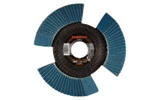 Disco Flap Acero Inox. Rhodius Vision Pro 115mm G80 Disco Flap Acero Inox. Rhodius Vision Pro 115mm G80