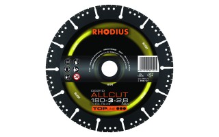 Disco de Corte Multimaterial Rhodius DG210 ALLCUT 180mm Disco de Corte Multimaterial Rhodius DG210 ALLCUT 180mm