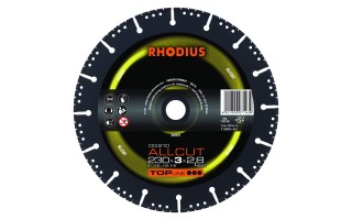 Disco de Corte Multimaterial Rhodius DG210 ALLCUT 230mm Disco de Corte Multimaterial Rhodius DG210 ALLCUT 230mm