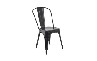Silla Rivatti Iron 36501991 Acero Negro