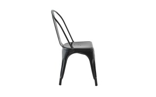 Silla Rivatti Iron 36501991 Acero Negro