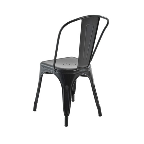 Silla Rivatti Iron 36501991 Acero Negro