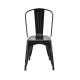 Silla Rivatti Iron 36501991 Acero Negro