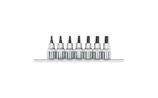 Puntas Torx Gedore R6245 enc.1/2" 7pzs T20-T50 Puntas Torx Gedore R6245 enc.1/2" 7pzs T20-T50