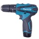 Taladro a Batería + Atornillador de Impacto Makita DK1493 12V