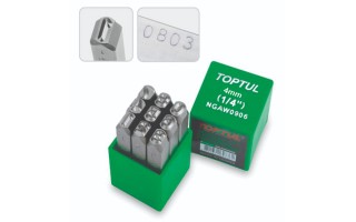 Marcadores de Numeros Toptul NGAW 4mm 9pzs