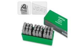 Marcadores de Letras Toptul NGAW 8mm 27pzs Marcadores de Letras Toptul NGAW 8mm 27pzs