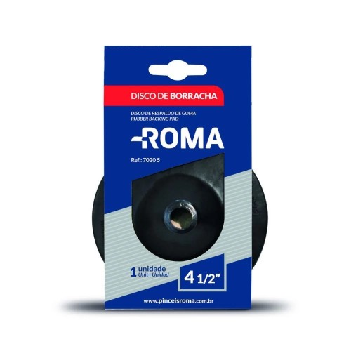 Disco de Goma para Pulidora Roma 1870164 115mm