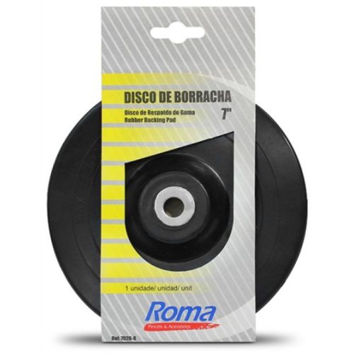 Disco de Goma para Pulidora Roma 1870256 180mm