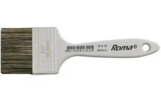 Pincel Roma Pro 312 Cerdas Sinteticas Gris 2.1/2"