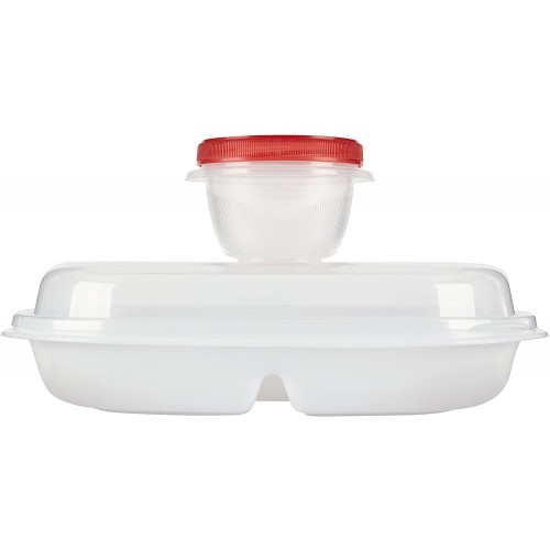 Bandeja para Picada Rubbermaid Twist&Seal con tapa