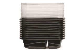 Envases con Divisorias Rubbermaid TakeAlongs 887ml 10u Envases con Divisorias Rubbermaid TakeAlongs 887ml 10u