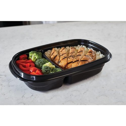 Envases Rubbermaid TakeAlongs 7F57 Divididos 887ml 5u