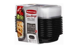Envases con Divisorias Rubbermaid TakeAlongs 887ml 10u Envases con Divisorias Rubbermaid TakeAlongs 887ml 10u