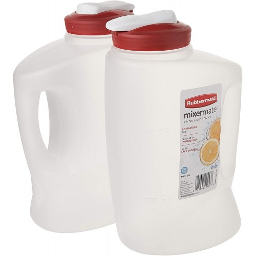 Jarra Rubbermaid Mixemate 7E59 con Tapa Agitable 2,8L