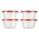 Envases Rubbermaid TakeAlongs 7F52 Redondos 760ml 4u