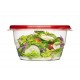 Envases Rubbermaid TakeAlongs 7F54 Cuadrados 1,2L 4u