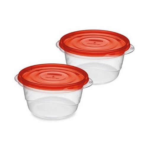 Envases Rubbermaid TakeAlongs 7F67 Redondos 760ml 2u