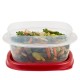 Envase Rubbermaid EasyFindLids 7J59 Cuadrado 296ml