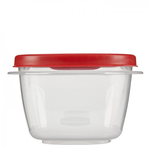 Envase Rubbermaid EasyFindLids 7J60 Cuadrado 473ml