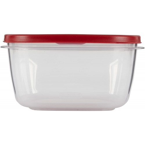 Envase Rubbermaid EasyFindLids 7J72 Cuadrado 3,3L