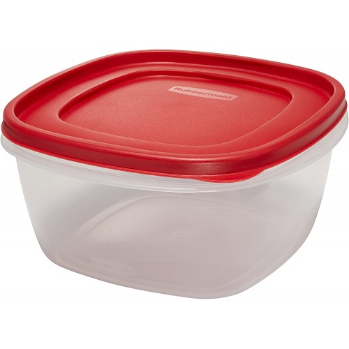 Envase Rubbermaid EasyFindLids 7J72 Cuadrado 3,3L