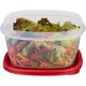 Envase Rubbermaid EasyFindLids 7J72 Cuadrado 3,3L