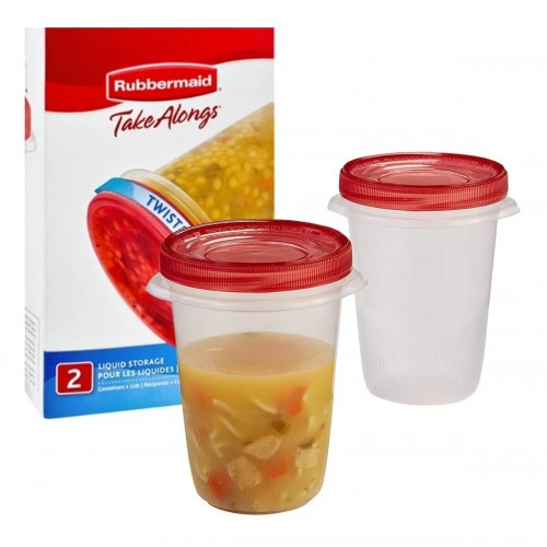 Envases para Liquidos Rubbermaid Twist&Seal 946ml 2u