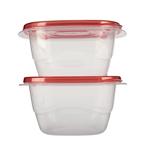 Envases Rubbermaid TakeAlongs 7F68 Cuadrados 1,2L 2u