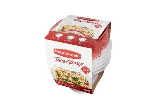 Envases Rubbermaid TakeAlongs 7H93 Cuadrados 496ml 5u Envases Rubbermaid TakeAlongs 7H93 Cuadrados 496ml 5u