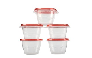Envases Rubbermaid TakeAlongs 7H93 Cuadrados 496ml 5u Envases Rubbermaid TakeAlongs 7H93 Cuadrados 496ml 5u