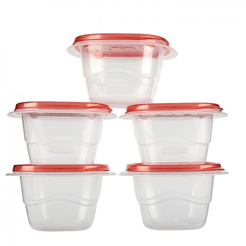 Envases Rubbermaid TakeAlongs 7H93 Cuadrados 496ml 5u