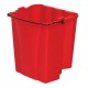 Balde de 17L Rubbermaid p/ Wave Brake 33L Rojo