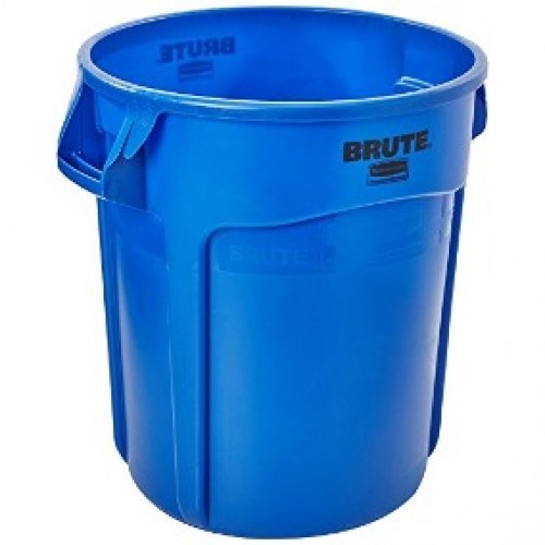 Basurero Plastico Rubbermaid Brute 32gal (121L) S/T Azul