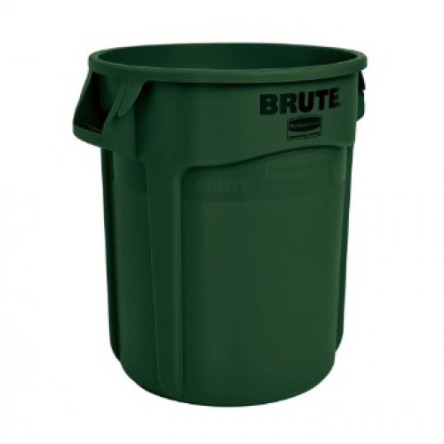 Basurero Plastico Rubbermaid Brute 32gal (121L) S/T Verde