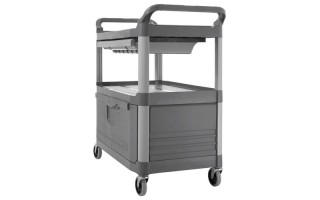 Carro de Servicios Rubbermaid c/ Puertas y Cerraduras Carro de Servicios Rubbermaid c/ Puertas y Cerraduras