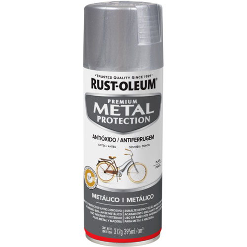 Anticorrosivo en Aerosol Rust-Oleum Metal Protection Plateado