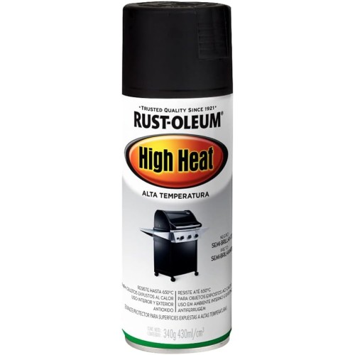 Pintura Altas Temperaturas Rust-Oleum 272624 Negro